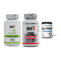Ausdauer-Set: MST Magnesium + MST Zinc Chelate + NNT Glutamin – alle enthaltenen Artikel