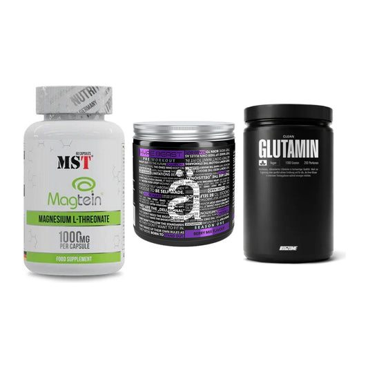 Ausdauer-Set: MST Magnesium + Nanosupps Hype + Big Zone Glutami – alle enthaltenen Artikel