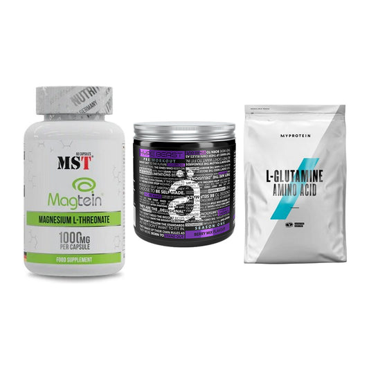 Ausdauer-Set: MST Magnesium + Nanosupps Hype + MyProtein – alle enthaltenen Artikel