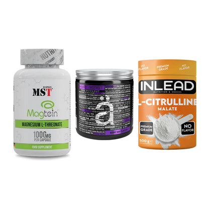 Ausdauer-Set: MST Magnesium + Nanosupps Hype + INLEAD L-Citrull – alle enthaltenen Artikel