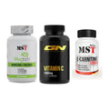 Ausdauer-Set: MST Magnesium + GN Vitamin C + MST L-Carnitine – alle enthaltenen Artikel