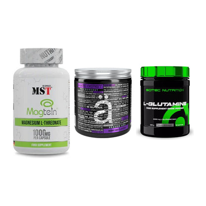 Ausdauer-Set: MST Magnesium + Nanosupps Hype + Scitec L-Glutami – alle enthaltenen Artikel