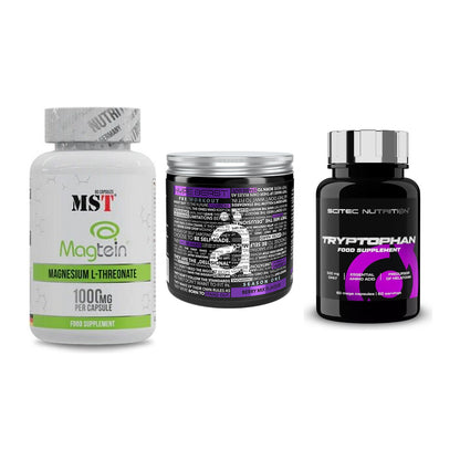 Ausdauer-Set: MST Magnesium + Nanosupps Hype + Scitec Tryptopha – alle enthaltenen Artikel