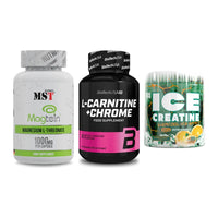 Ausdauer-Set: MST Magnesium + BioTech L-Carnit + FA Nutrition ICE