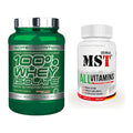 Basis-Set: Scitec Whey Isolate + MST All Vitamins 120 Tabl. – alle enthaltenen Artikel