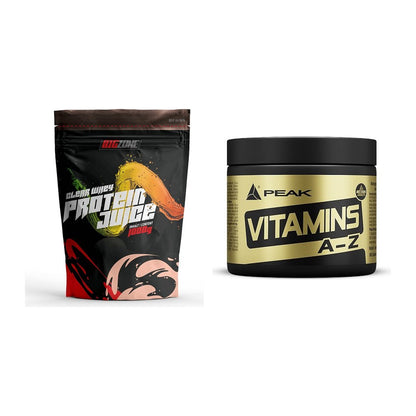 Basis-Set: Big Zone Clear Whey Protein + Peak Vitamin A-Z 180 Tabl. – alle enthaltenen Artikel