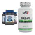 Basis-Set: Applied Nutrition Critical Whey + MST Tripple Mag – alle enthaltenen Artikel