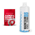 Basis-Set: Scitec 100% Whey Protein + MST Magnesium B6 – alle enthaltenen Artikel