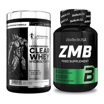 Basis-Set: Kevin Levrone Clear Whey + BioTech ZMB – alle enthaltenen Artikel