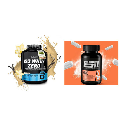 Basis-Set: BioTech Iso Whey Zero + ESN Zinc – alle enthaltenen Artikel