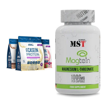 Basis-Set: Applied Nutrition 100% + MST Magnesium L-Threonate – alle enthaltenen Artikel