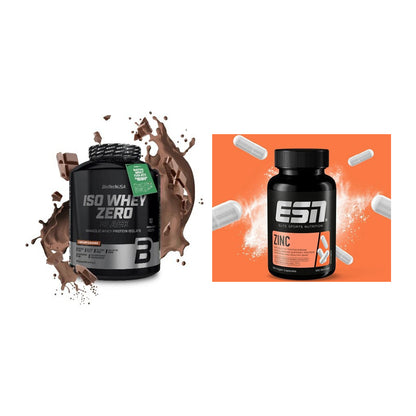 Basis-Set: BioTech Iso Whey Zero Black + ESN Zinc – alle enthaltenen Artikel