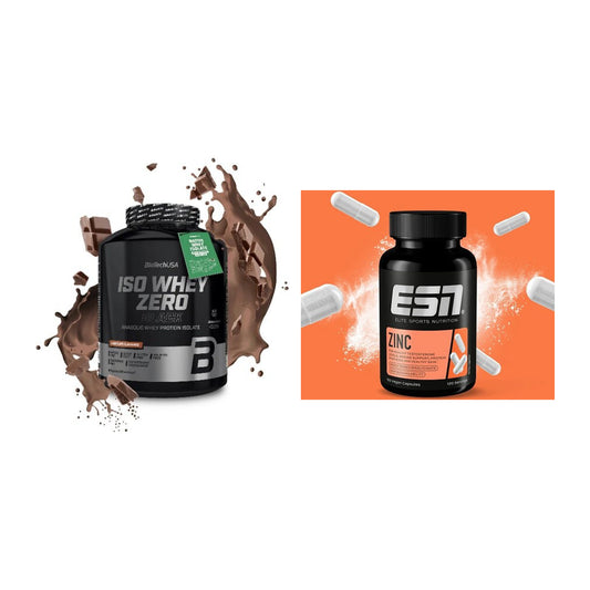 Basis-Set: BioTech Iso Whey Zero Black + ESN Zinc – alle enthaltenen Artikel