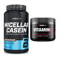 Basis-Set: BioTech Micellar Casein + Sinob Vitamin C Calcium Ascorbate – alle enthaltenen Artikel