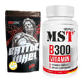 Basis-Set: Big Zone Battle Whey + MST B300 B-Complex 100 Pills – alle enthaltenen Artikel