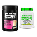 Basis-Set: ESN Designer Whey + Scitec Greens & Fruits – alle enthaltenen Artikel