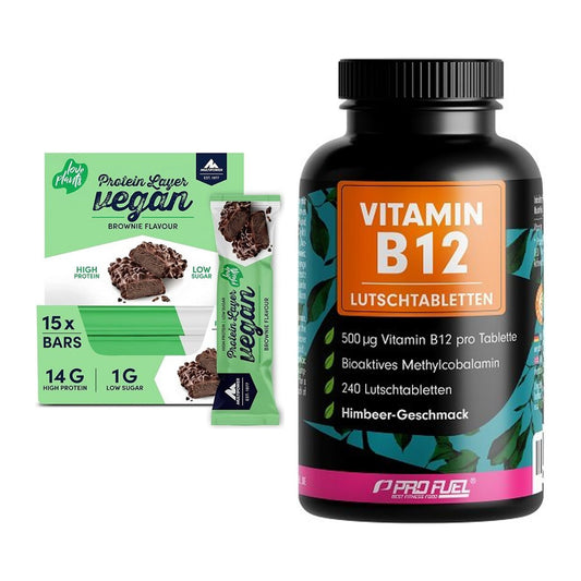 Basis-Set: Multipower Vegan Protein + ProFuel Vitamin B12 240 – alle enthaltenen Artikel