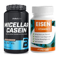 Basis-Set: BioTech Micellar Casein + ProFuel EISEN + nat. Vitamin C – alle enthaltenen Artikel