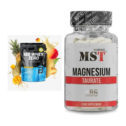 Basis-Set: BioTech Iso Whey Zero + MST Magnesium Taurat – alle enthaltenen Artikel