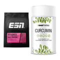 Basis-Set: ESN Designer Whey + Sinob Curcumin 95% – alle enthaltenen Artikel