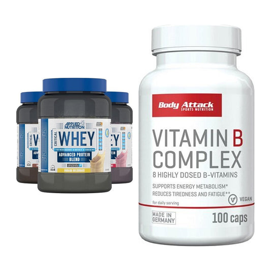 Basis-Set: Applied Nutrition Critical + Body Attack Vitamin – alle enthaltenen Artikel