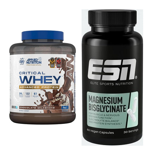 Basis-Set: Applied Nutrition Critical + ESN Magnesium Bisglycinate – alle enthaltenen Artikel