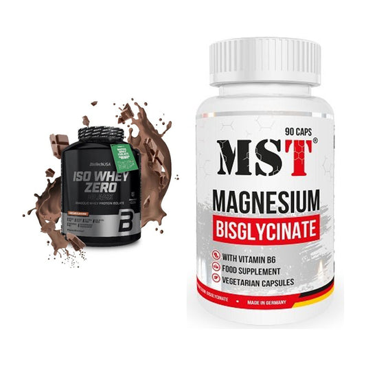 Basis-Set: BioTech Iso Whey Zero Black + MST Magnesium Bisglycinat – alle enthaltenen Artikel