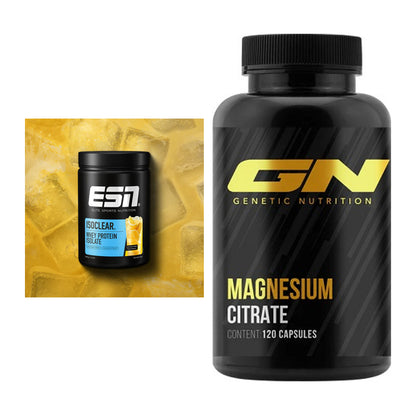 Basis-Set: ESN ISOCLEAR Whey Isolate + GN Magnesium Citrate – alle enthaltenen Artikel
