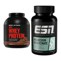 Basis-Set: Body Attack 100% Whey Protein + ESN Magnesium Bisglycinat – alle enthaltenen Artikel
