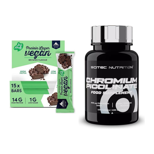 Basis-Set: Multipower Vegan Protein + Scitec Chromium Picolinate – alle enthaltenen Artikel