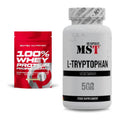 Basis-Set: Scitec 100% Whey Protein + MST Tryptophan 500mg – alle enthaltenen Artikel