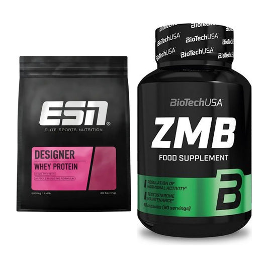 Basis-Set: ESN Designer Whey + BioTech ZMB – alle enthaltenen Artikel