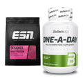 Basis-Set: ESN Designer Whey + BioTech One A Day 100 Tabl. – alle enthaltenen Artikel