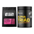 Basis-Set: ESN Designer Whey + Dedicated Alpha Triad 180 Tabl. – alle enthaltenen Artikel
