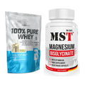Basis-Set: BioTech 100% Pure Whey + MST Magnesium Bisglycinat – alle enthaltenen Artikel