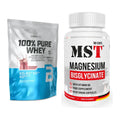 Basis-Set: BioTech 100% Pure Whey + MST Magnesium Bisglycinat – alle enthaltenen Artikel