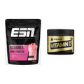 Basis-Set: ESN Designer Whey + Peak Vitamin D 180 Tabl. – alle enthaltenen Artikel