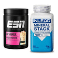 Basis-Set: ESN Designer Whey + INLEAD Mineral Stack – alle enthaltenen Artikel