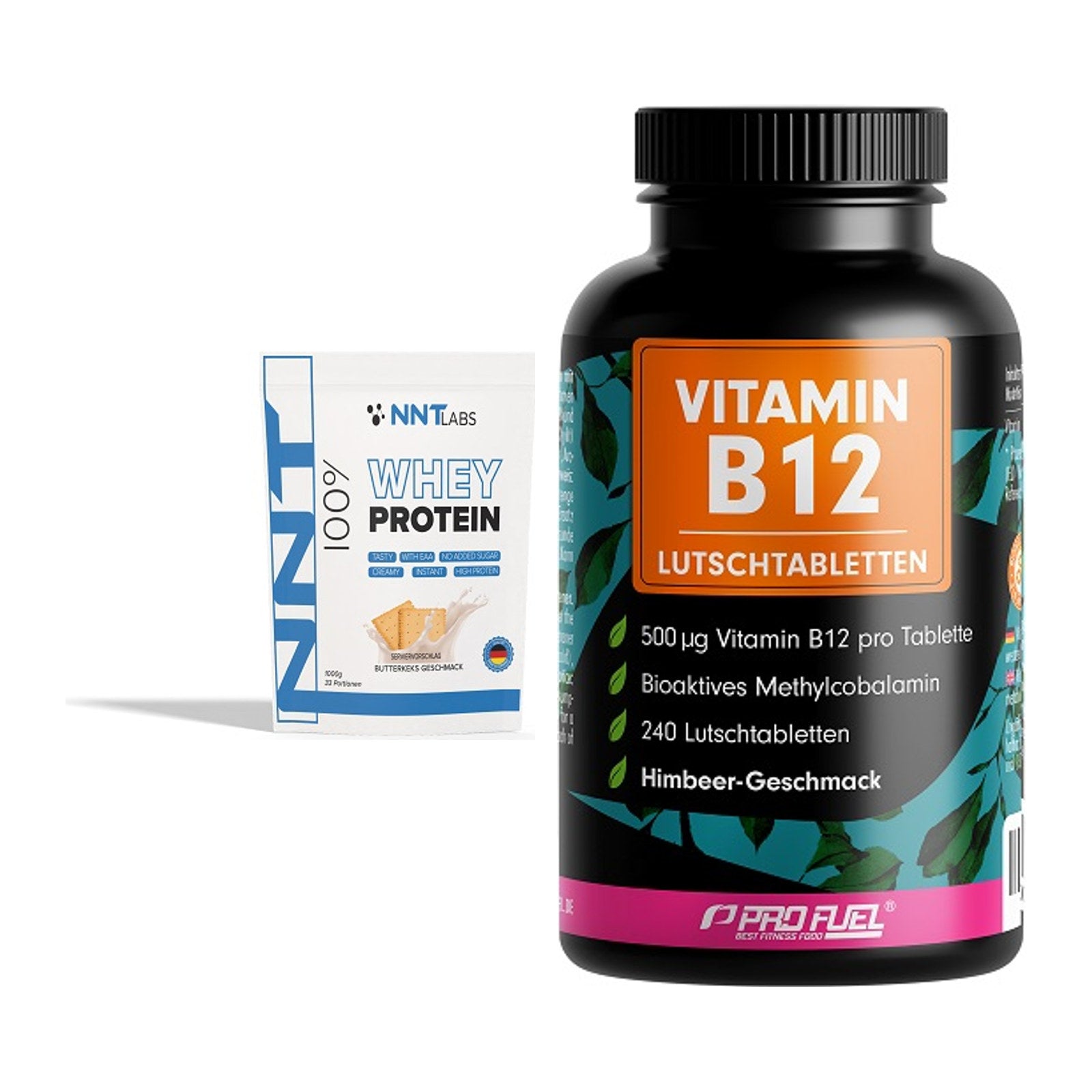 Basis-Set: NNT Whey + ProFuel Vitamin B12 240 – alle enthaltenen Artikel
