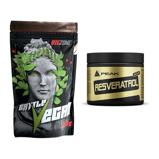 Basis-Set: Big Zone Battle Vegan + Peak Resveratrol – alle enthaltenen Artikel