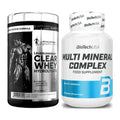 Basis-Set: Kevin Levrone Clear Whey + BioTech Multi Mineral – alle enthaltenen Artikel