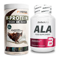 Basis-Set: ProFuel V-PROTEIN vegan 4K + BioTech ALA alpha lipoic – alle enthaltenen Artikel