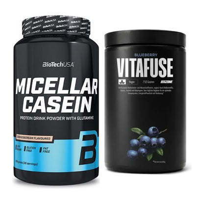 Basis-Set: BioTech Micellar Casein + Big Zone Vitafuse – alle enthaltenen Artikel
