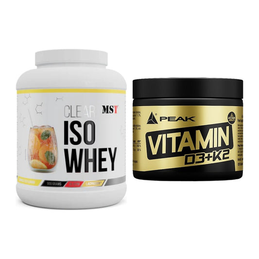 Basis-Set: MST Iso Clear + Peak Vitamin D3+K2 120 Tabl. – alle enthaltenen Artikel