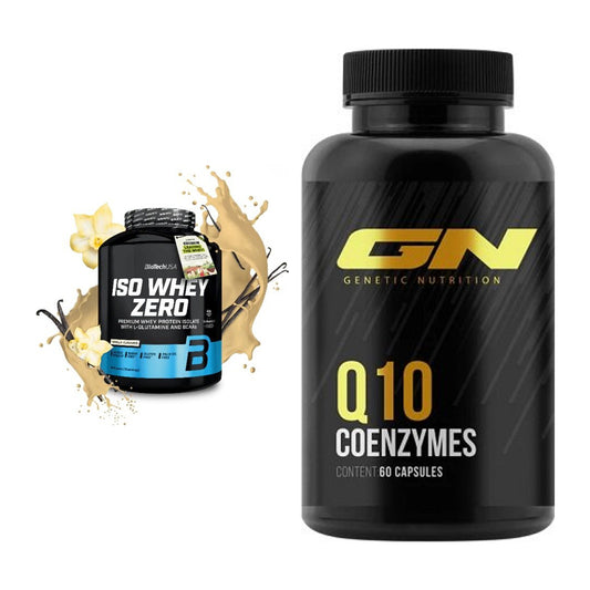 Basis-Set: BioTech Iso Whey Zero + GN Q10 Health Line – alle enthaltenen Artikel