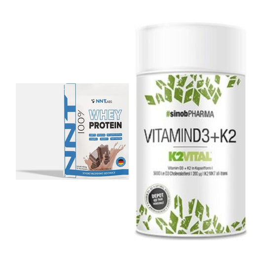 Basis-Set: NNT Whey + Sinob Vitamin D3 + K2 – alle enthaltenen Artikel
