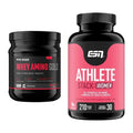 Basis-Set: Body Attack Whey Amino Gold + ESN Athlete Stack:WOMEN – alle enthaltenen Artikel