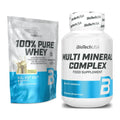 Basis-Set: BioTech 100% Pure Whey + BioTech Multi Mineral Complex 100 – alle enthaltenen Artikel