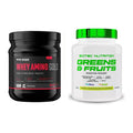 Basis-Set: Body Attack Whey Amino Gold + Scitec Greens & Fruits – alle enthaltenen Artikel