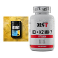 Basis-Set: ESN ISOCLEAR Whey Isolate + MST Vitamin D3 + K2 + MK-7 – alle enthaltenen Artikel